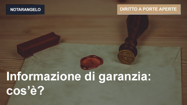 Informazione di garanzia